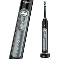 Promedix Pr-750 B Electric Sonic Toothbrush Ipx7 Black, Travel Case, 5 Operation Modes, Timer, 3 Power Levels, Exchangable Heads  Pr-750B 5902211110989 Wlononwcrbes8