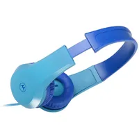 Motorola  Kids Wired Headphones Moto Jr200 Over-Ear Built-In microphone 3.5 mm plug Blue 505537470992 5055374709924