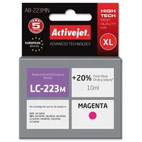 Activejet Ab-223Mn Ink Cartridge Replacement for Brother Lc223M Supreme 10 ml magenta  5901443098614 Expacjabr0074