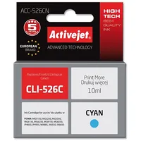 Activejet Acc-526Cn Ink cartridge Replacement for Canon Cli-526C Supreme 10 ml cyan  5901452155278 Expacjaca0106