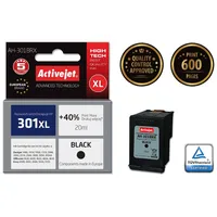 Activejet Ink Cartridge Ah-301Brx Hp 301Xl Ch563Ee compatible Premium 20 ml black  5901452155032 Expacjahp0141