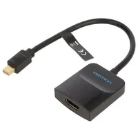 Adapter Hdmi socket,mini Displayport plug Len 0.15M black  Hbcbb