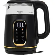 Adler Ad 1305Bg Elektriskā tējkanna ar temperatūras kontroli 1.7L 2200W  5905575907806