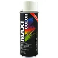 Aerosolkrāsa Maxi Color Ral9003 400Ml balta spīdīga  8711347242092 7242092