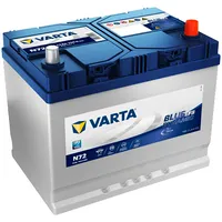 Akumulators Varta Blue Dynamic Efb N72 12V 72Ah 760AEn 261X175X220 0/1  7-572501076 4016987152553