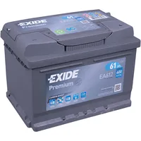 Akumulatots Exide Premium Ea612 12V 61Ah 600AEn 242 x175x 175 0/1  K-Ea612 3661024034272