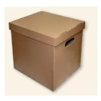 Archive box Smlt, 360X290X350Mm, brown, ecological, removable cover 0830-308  Dk-Arch 447064448410