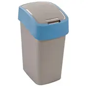 Atkritumu spainis Flip Bin 9L sudraba/zils  0802170734 3253922170154