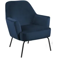Atpūtas krēsls Melissa tumši zils  Ac90654 5713941165848