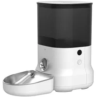Automatic Pet Feeder with metal bowl Dogness White  F11 stainless steel 5905316149366