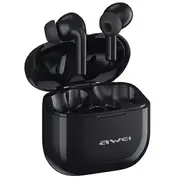 Awei headphones  słuchawki Bluetooth 5.3 T1 Pro docking station stacja dokująca czarny black 6954284002202