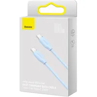 Baseus cable, Usb Type C - 100W 1.2 m long Jelly Liquid Silica Gel blue Cagd030003  6932172603984
