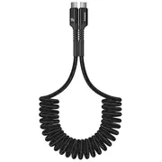 Baseus Fish-Eye Usb C to fast charging cable 1 m 100 W Black  P10320203111-00 6932172658007 Akgbsukab0052