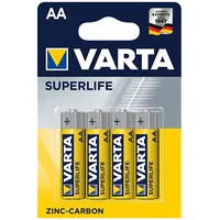 Baterija Varta Aa Superlife Zinc Carbon 4 Pack  4008496556267
