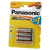 Battery alkaline 1.5V Aaa non-rechargeable 4Pcs Bronze  Bat-Lr03/P-B4 5410853039334