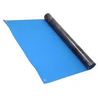 Bench mat Esd L 1.2M W 0.6M Thk 2Mm blue 0.0011Gω 180C  Ats-082-0028F 082-0028F