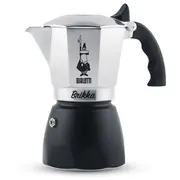 Bialetti Brikka Moka pot 0.1 L Black, Stainless steel  8006363040556 Agdbltzap0081