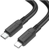 Borofone Cable Bx81 Goodway - Type C to Lightning Pd 20W 1 metre black Kabav1401  6974443386035