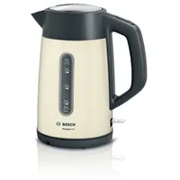 Bosch Twk4P437 electric kettle 1.7 L 2400 W Beige, Black  4242005253258 Agdboscze0048