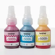 Brother Bt5000Clval ink cartridge 3 pcs Compatible Cyan, Magenta, Yellow  4977766826655 Tusbrobrb0041
