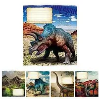 Burtnīca 18 lapas rūtiņu Jurassic World,  kartona vāks Sk18R03030