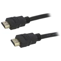Cable Hdmi 1.4 plug,both sides 3M black  Ak-Hd-30A
