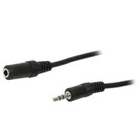 Cable Jack 3.5Mm socket,Jack plug 10M black  Ca1056