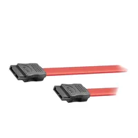 Cable Sata eSATA L-Type plug,both sides 0.5M red  Sata-L 50915