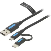 Cable Usb 2.0 A plug,USB B micro C plug 1.5M  Cqdbg