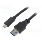 Cable Cablexpert Usb 3.0 A plug,USB C plug gold-plated  Ccp-Usb3-Amcm-6
