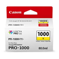 Canon 2Lb Pfi-1000Y Ink yellow standard  0549C001 4549292046434