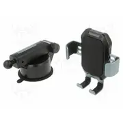 Car holder black for dashboard snapped-in  Suyl-Tk01
