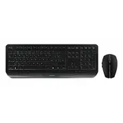 Cherry Gentix Desktop Tastatur-Und-Maus-Set kabellos 2.4 Ghz Tschechisch/Slowakish Tastenschalter Lpk Schwarz Jd-7000Cs-2  4025112093173 I441069
