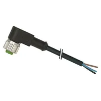 Connection lead M12 Pin 3 angled 5M plug 250Vac 4A -2085C  7000-12321-6130500