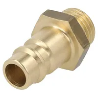 Connector connector pipe 035Bar brass Nw 7,2 -20100C  K26-Gz14 K26 Gz14