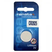 Cr2025 baterija 3V Renata litija iepakojumā 1 gb.  Bat2025.Rn1 3100000802028