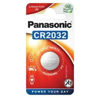 Cr2032 baterijas Panasonic litija iepakojumā 1 gb.  Bat2032.P1 5019068085138