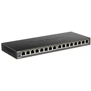 D-Link Dgs-1016S Unmanaged Gigabit Ethernet 10/100/1000 Black  Dgs-1016S/E 790069455261 Wlononwcralum