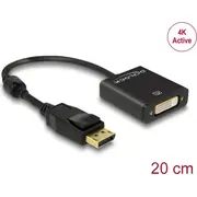 Delock Adaptorcable Dp 1.2 plug black  62599