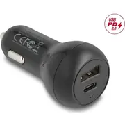 Delock Car charger Usb Type-CTrade Pd 3.0 and Type-A with 32 W  64329 4043619643295
