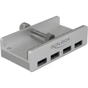 Delock External Usb 3.0 4 Port Hub with Locking Screw  64046 4043619640461