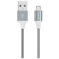 Devia Pheez Series Cable for Micro Usb 5V 2.4A,1M grey  T-Mlx37958 6938595310140