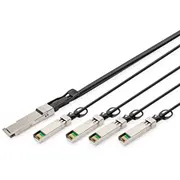 Digitus 40G Qsfp to 4Xsfp Direct Attach Cable 2M  Dn-81322 4016032485001 Wlononwcrpocs
