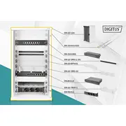 Digitus Network Set - 254 mm 10 12U, 312 x 300 W xD  Dn-10-Set-3 4016032477518 Wlononwcrsosl