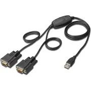 Digitus Usb 2.0 to 2X Rs232 Cable  Da-70158 4016032308522 239501