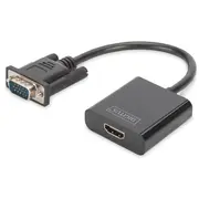 Digitus Vga-Hdmi Converter Fhd audio 3.5Mm  Da-70473