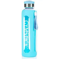 Drinking bottle Gymstick 600Ml turquoise glass  592Gy61143Tu 6430062513516 61143-Tu