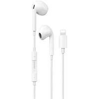 Dudao X14Prol-W1 Earphones with Lightning Connector white X14Prol-W1-White  6973687244132