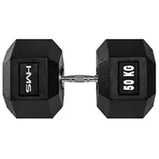 Dumbbell 50 kg Hms Hex-Pro  17-66-131 5907695518245 Wlononwcrdwg2