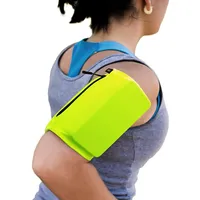 Elastic fabric armband for running fitness S, green Cloth S  9145576257821